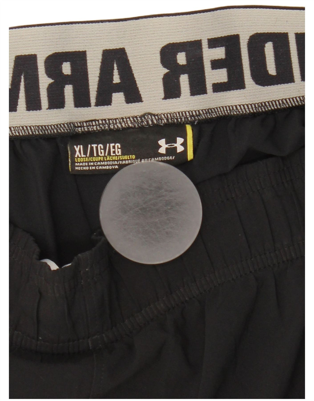 Pantaloni scurți de sport grafic Under Armour XL negru