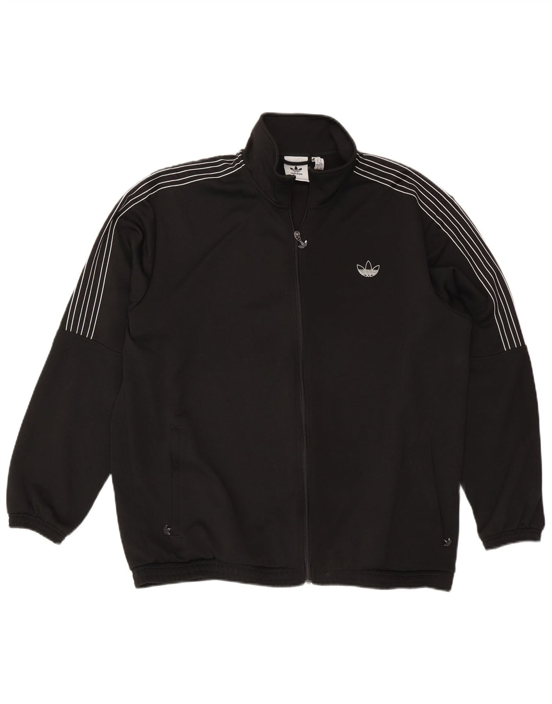 Jachetă de trening pentru bărbați Adidas XL, poliester negru