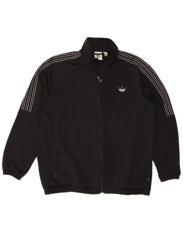 Jachetă de trening pentru bărbați Adidas XL, poliester negru