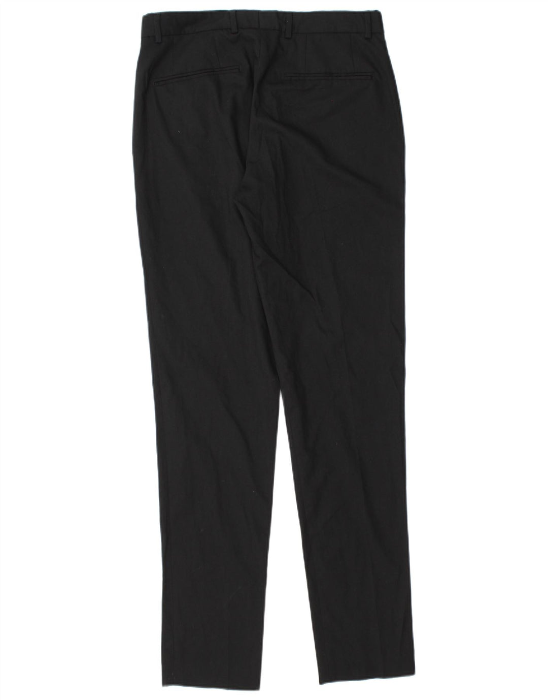 Pantaloni chino slim pentru bărbați Zara EU 38 Mici L30 L32 Poliester negru