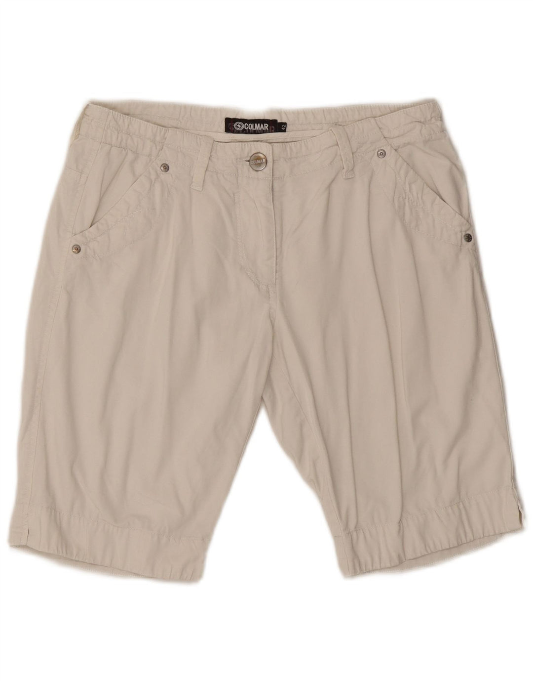 Pantaloni scurți Chino Colmar pentru femei IT 42 Medium W30 Bumbac alb