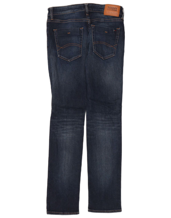 Blugi slim pentru bărbați Tommy Hilfiger W32 L32 bumbac bleumarin