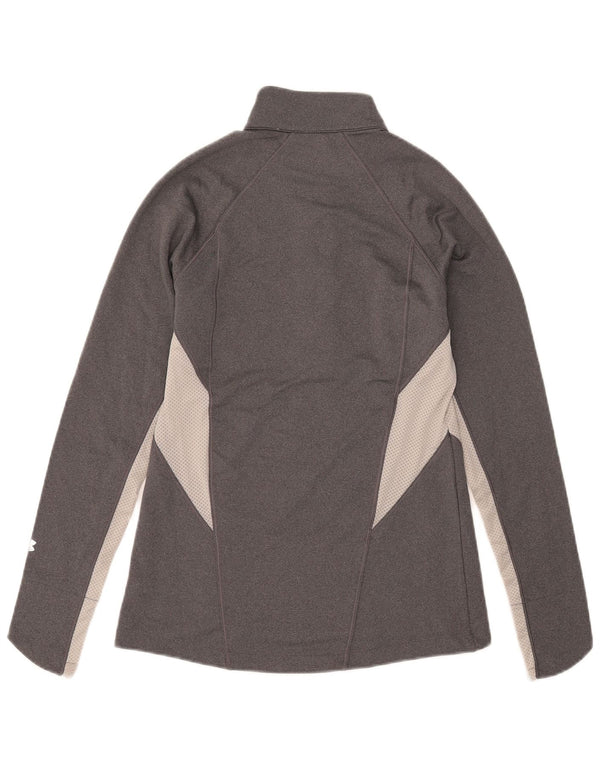 Top de trening Under Armour Cold Gear Pullover pentru bărbați Medium Gri Colorblock
