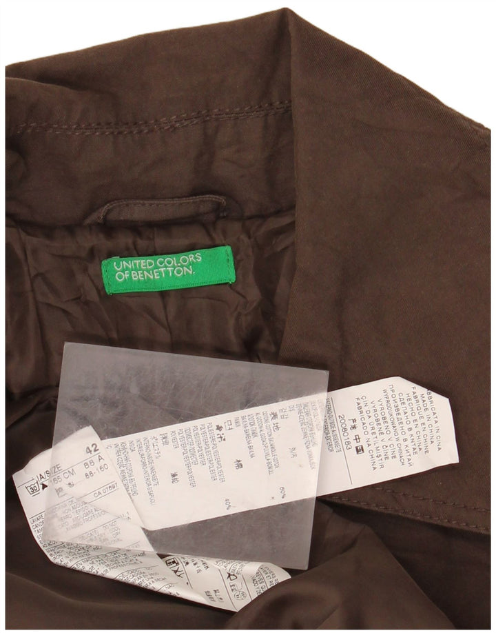 Trenci pentru femei BENETTON IT 42 bumbac maro mediu