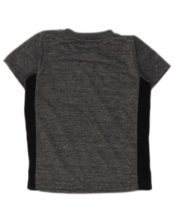 Tricou grafic NBA pentru băieți Top 2-3 ani Gri poliester color bloc