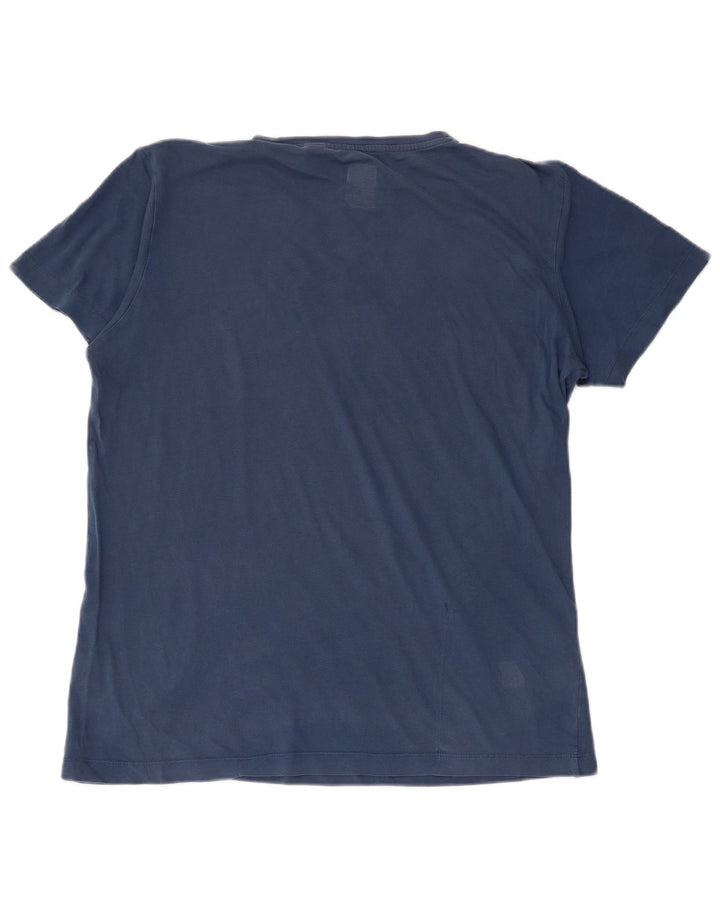 Tricou pentru bărbați K-WAY Top mare, albastru, bumbac