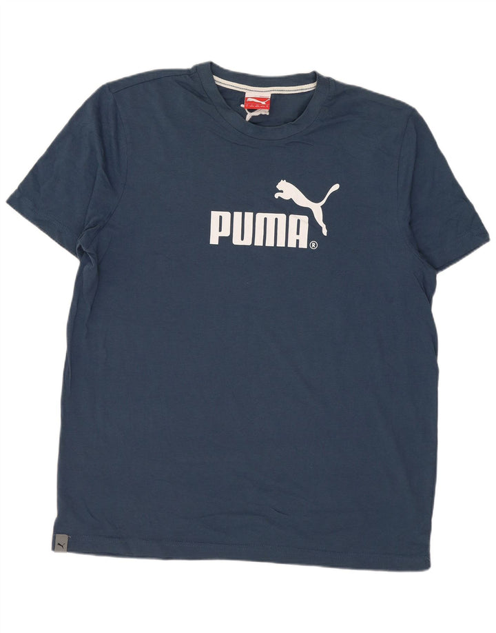 Tricou grafic Puma pentru bărbați Top Mediu Bleumarin