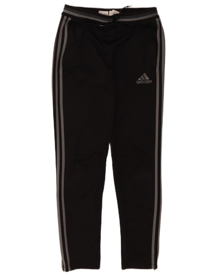 Pantaloni de trening Adidas Climacool pentru baieti 13-14 ani poliester negru