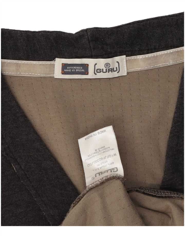 Pulover cardigan pentru bărbați Guru, bumbac, gri mic