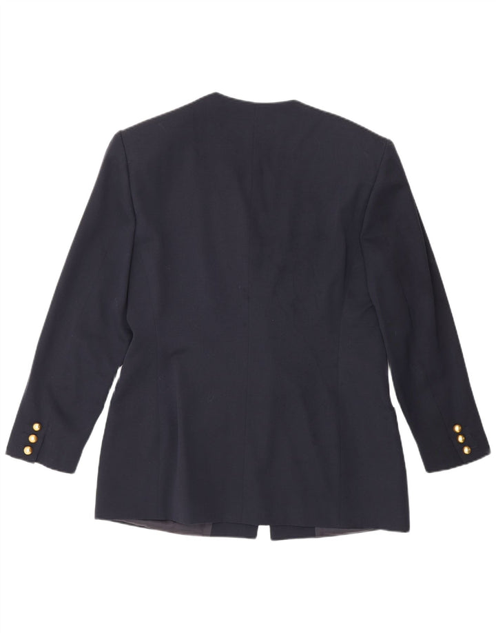 Jachetă Blazer Femei Les Copains 1 Buton UK 14 Medium Bleumarin