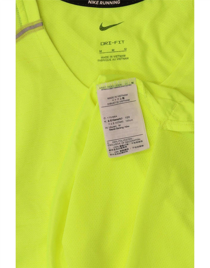 Vesta Nike Dri Fit pentru bărbați, poliester verde mediu