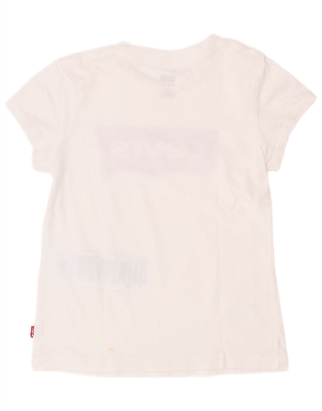 Tricou grafic Levi's pentru baieti Top 4-5 ani bumbac alb