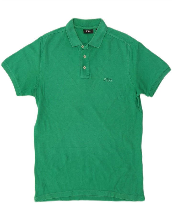 Tricou polo pentru bărbați FILA Mic Verde