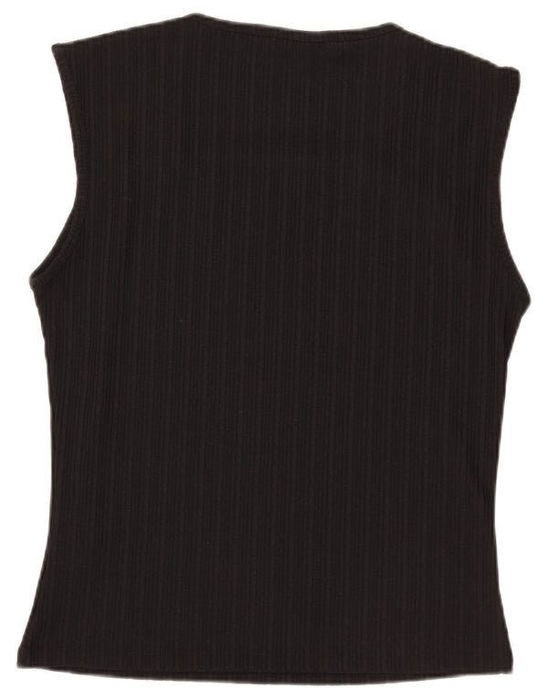 Bluză fără mâneci pentru femei Lipsy UK 18 XL Poliester negru