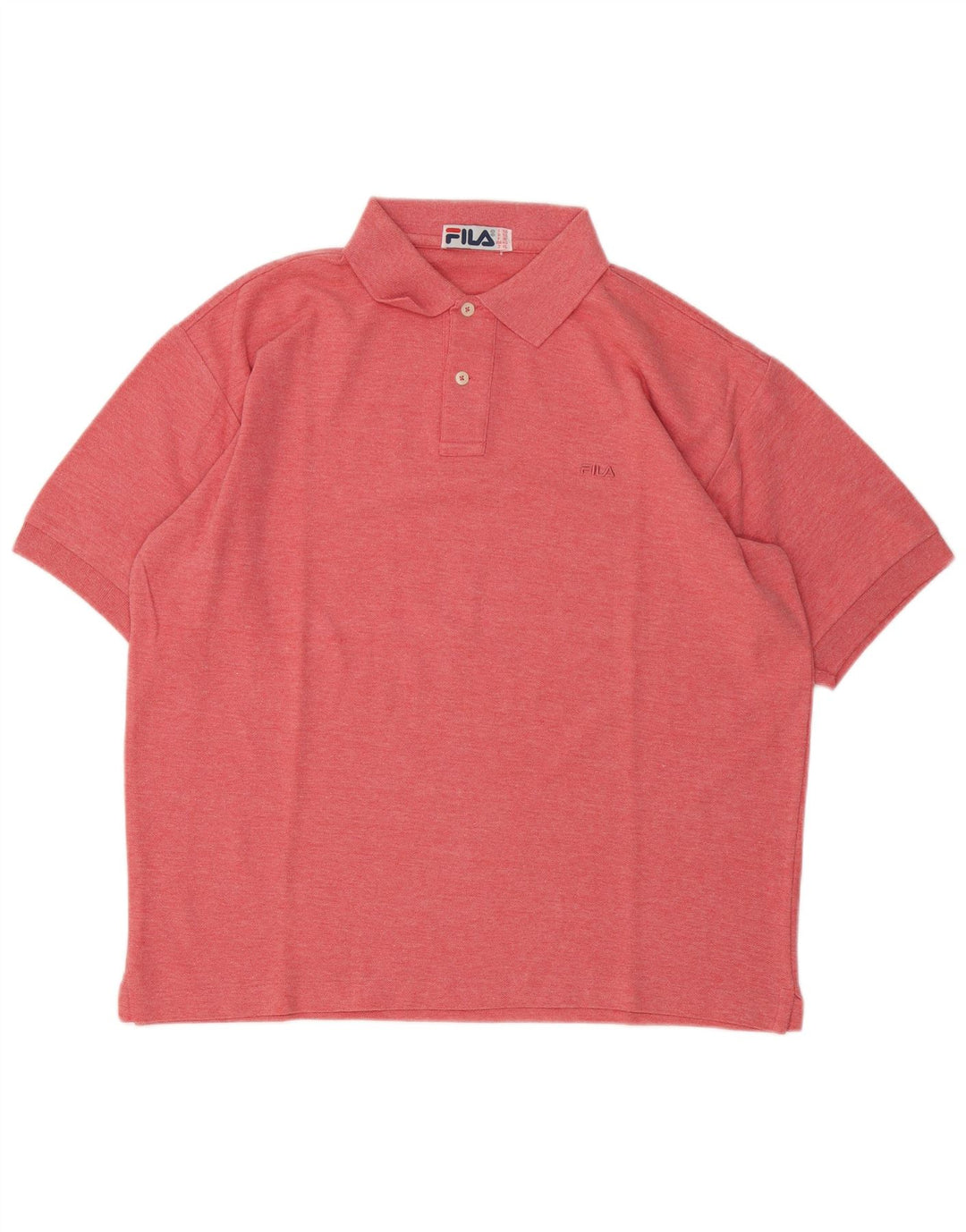 Tricou Polo Fila Bărbați IT 50 Bumbac Roșu Mediu Pete