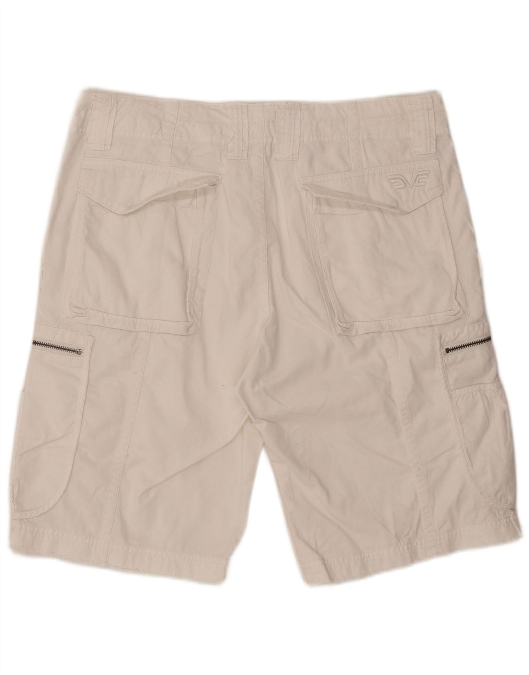 Pantaloni scurți cargo pentru bărbați French Connection W36, mare, alb, bumbac
