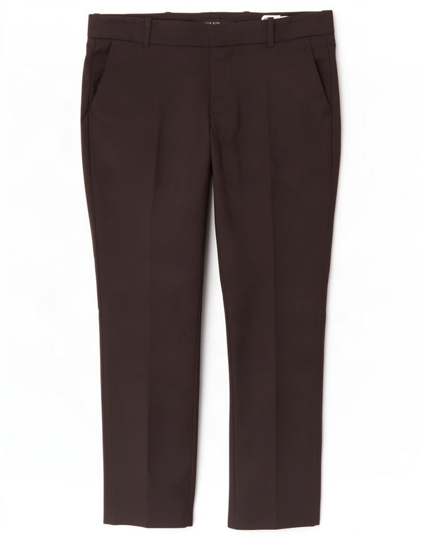 Pantaloni chino drepți pentru femei Zara L30 L28 Bumbac negru