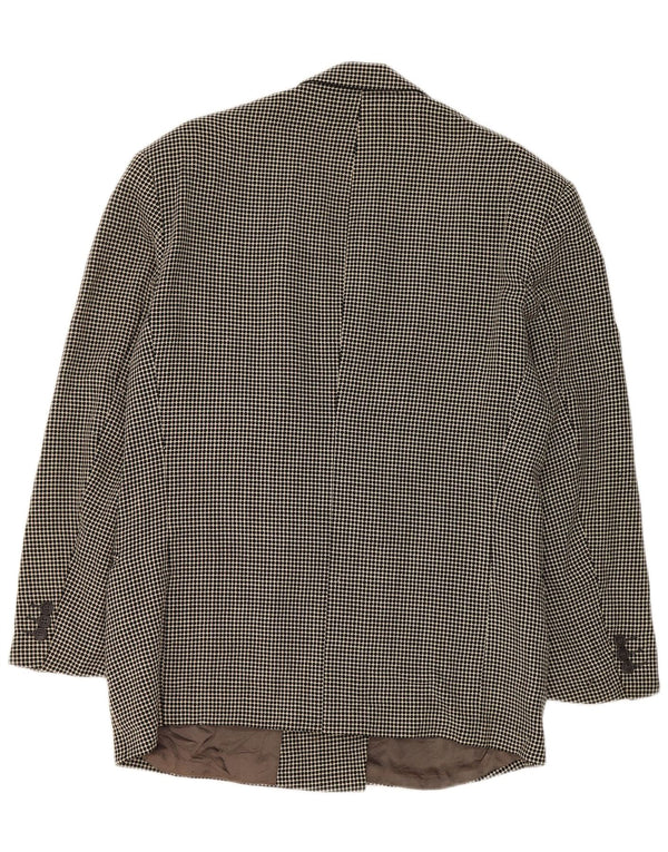 Jachetă pentru femei Hugo Boss cu două piepturi IT 50 XL, gri cu pete
