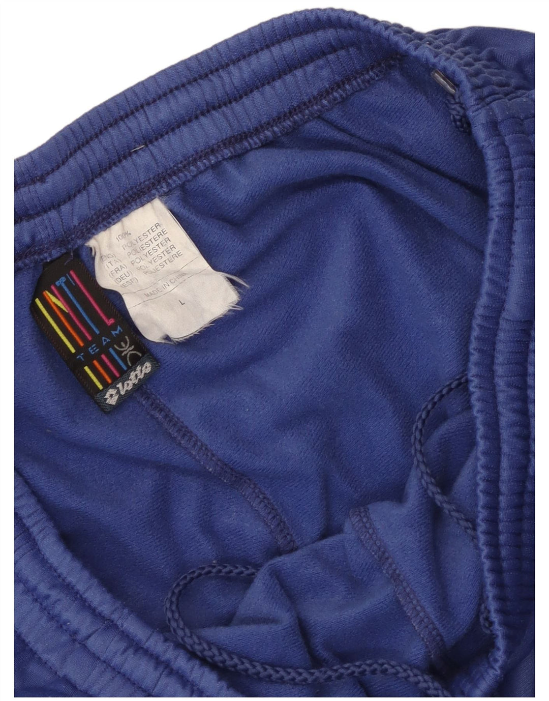 Pantaloni de trening Lotto pentru femei UK 16, mare, albastru, poliester