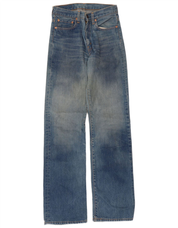 Blugi pentru bărbați Levi's cu talie înaltă W28 L34 Bumbac albastru