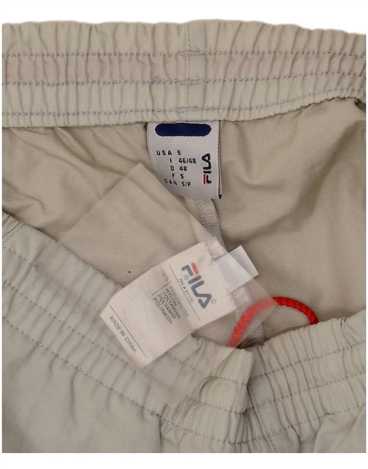 Pantaloni scurti sport Fila pentru bărbați, gri poliamidă