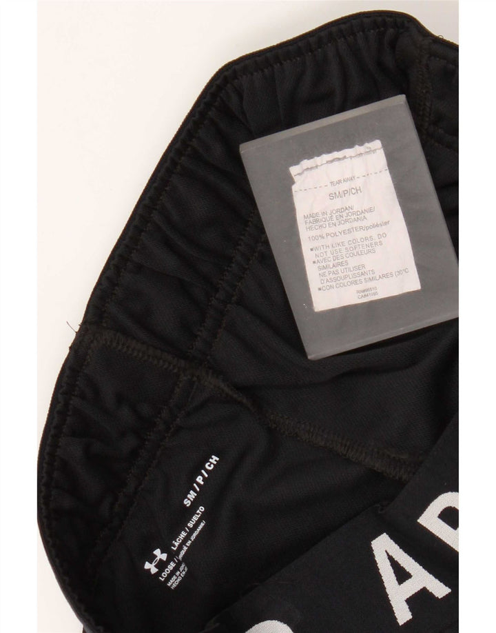 Pantaloni scurti de sport grafic Under Armour pentru femei UK 10 Small Black Poliester