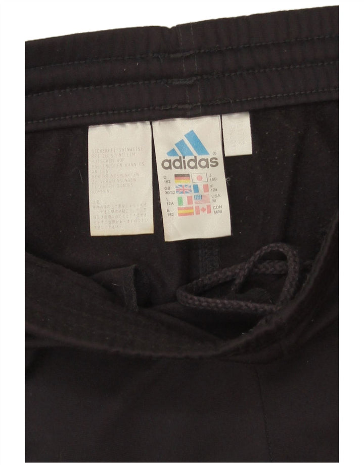Pantaloni de trening Adidas pentru baieti 11-12 ani poliester gri