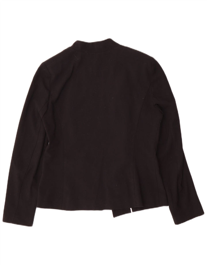 Jachetă pentru femei Marks & Spencer Open Blazer UK 12 Poliester mediu negru
