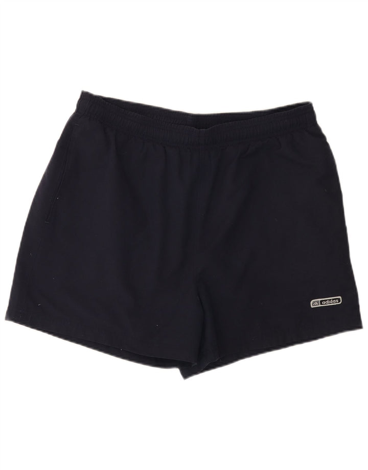 Pantaloni scurți sport pentru bărbați Adidas, mari, albastru, poliester