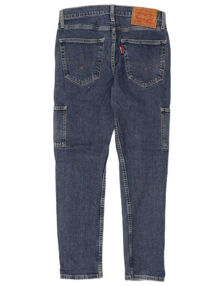 Blugi conici 502 Cargo pentru bărbați LEVI'S W29 L30 Bumbac albastru