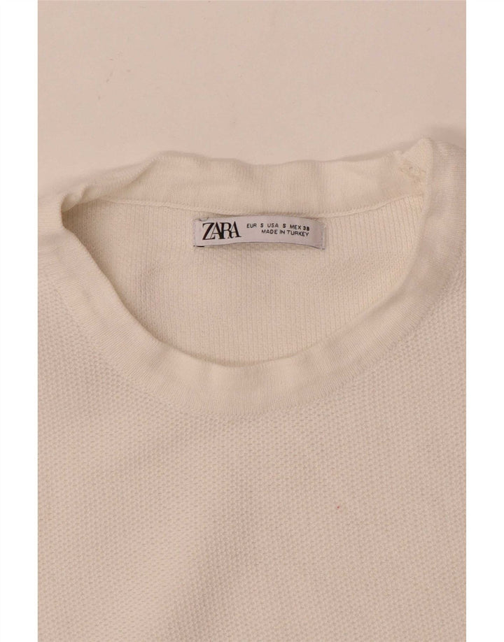 Tricou pentru bărbați Zara Top Mic Alb