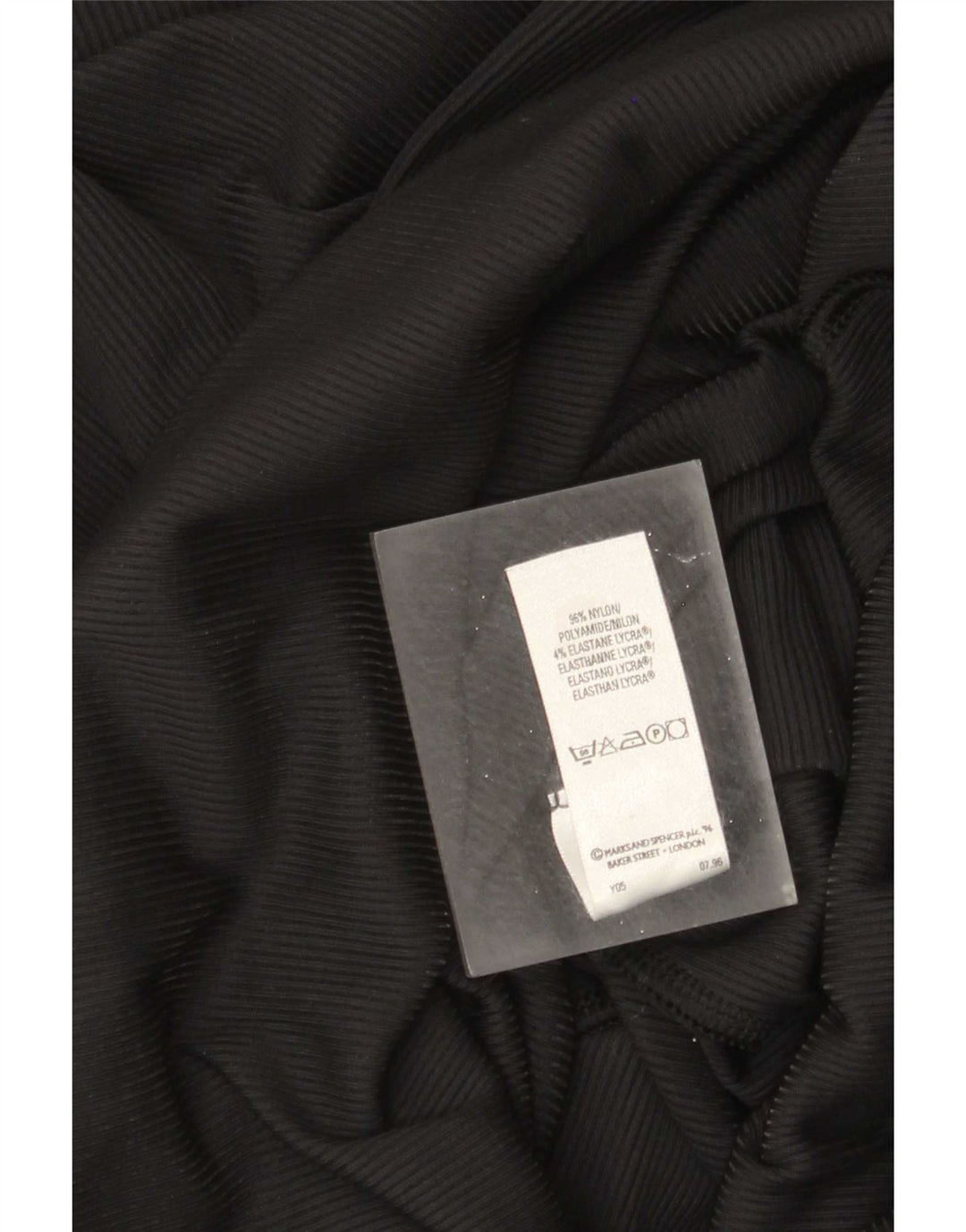 Rochie Maxi pentru femei Marks & Spencer UK 10 Mic Nylon negru