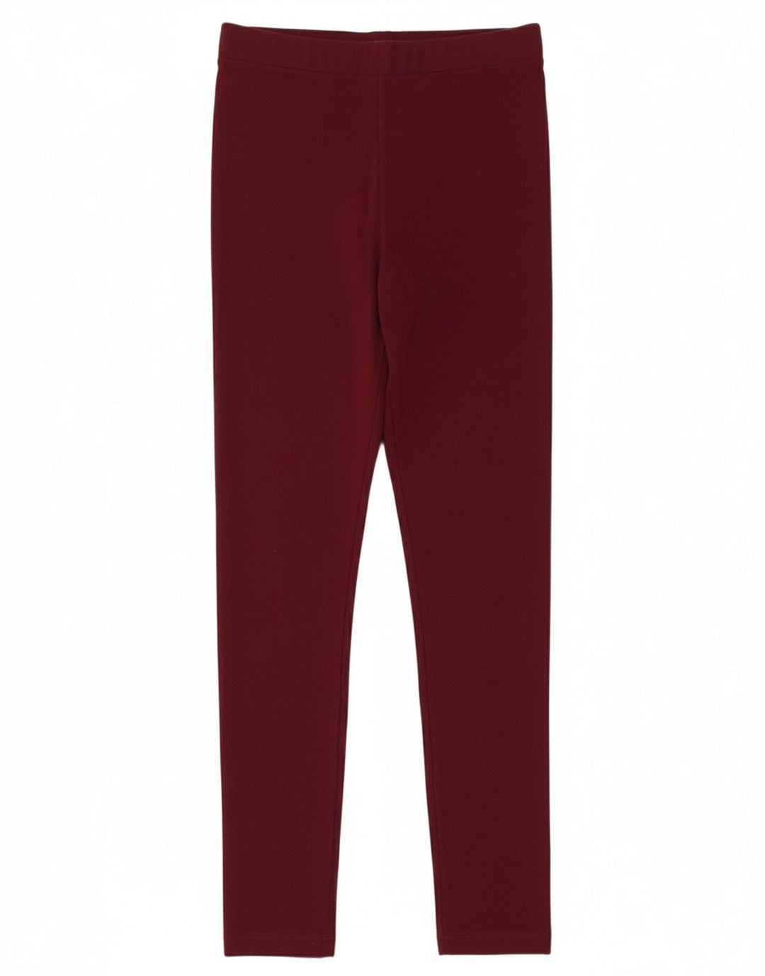 ADIDAS Womens Leggings UK 10 Small Burgundy Polyester