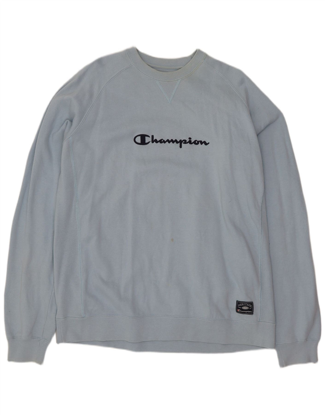 Pulover cu grafic pentru bărbați Champion, 2XL, bumbac, albastru