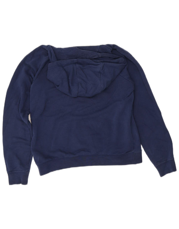 Pulover supradimensionat pentru femei Nike UK 10 Bumbac bleumarin mic