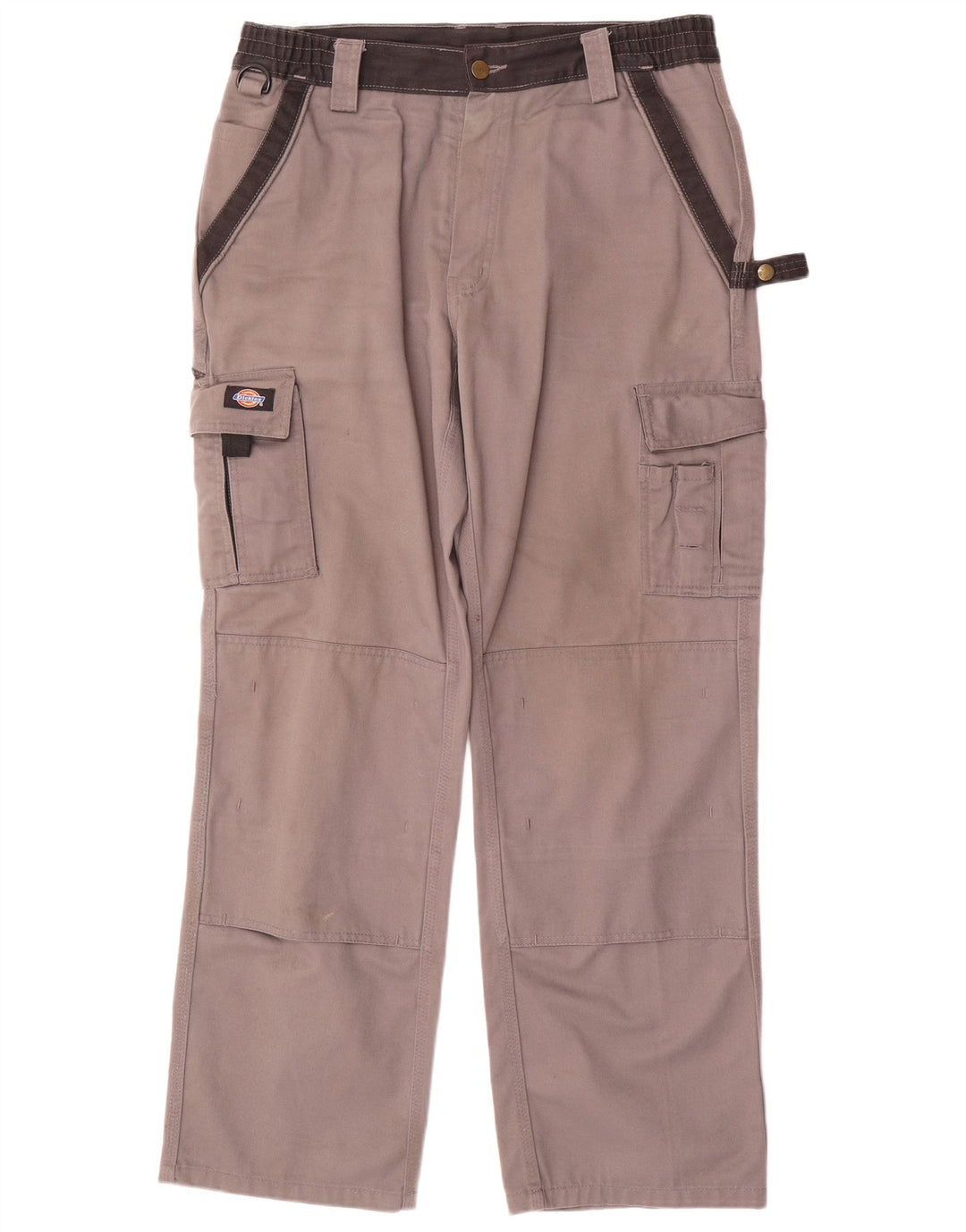 Pantaloni cargo drepti pentru bărbați Dickies W34 L31 poliester gri