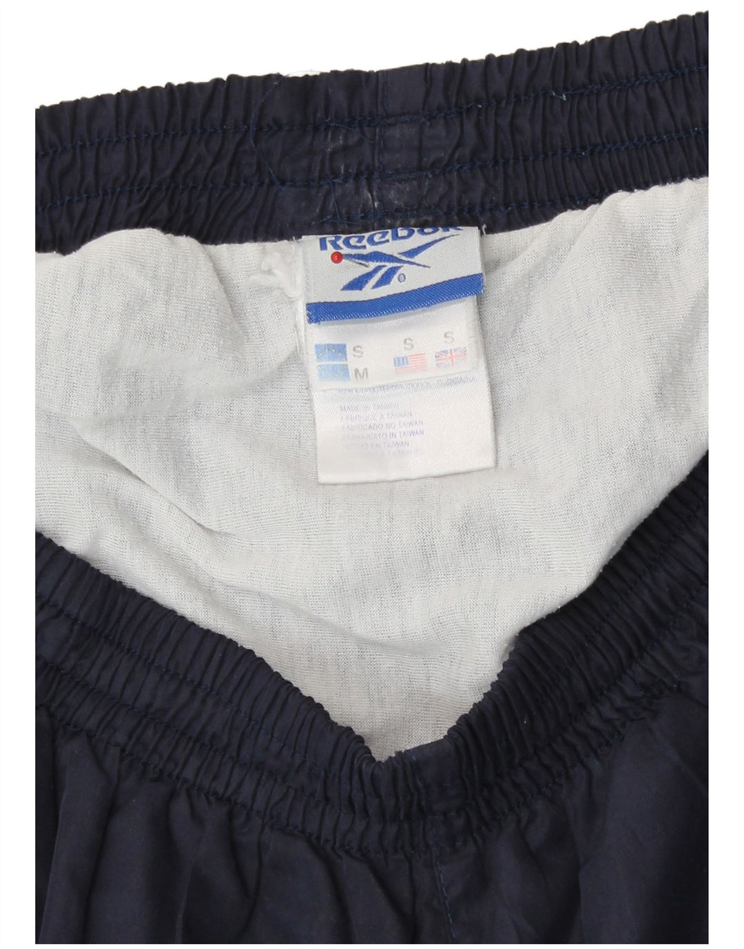 Pantaloni scurti sport pentru bărbați Reebok, poliester, albastru mic