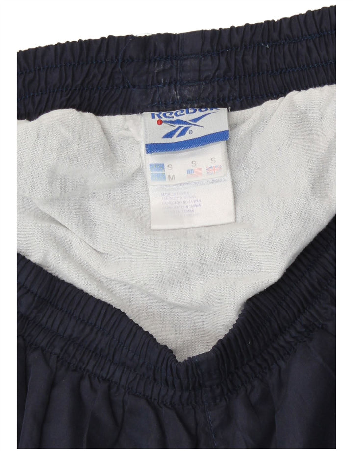 Pantaloni scurti sport pentru bărbați Reebok, poliester, albastru mic