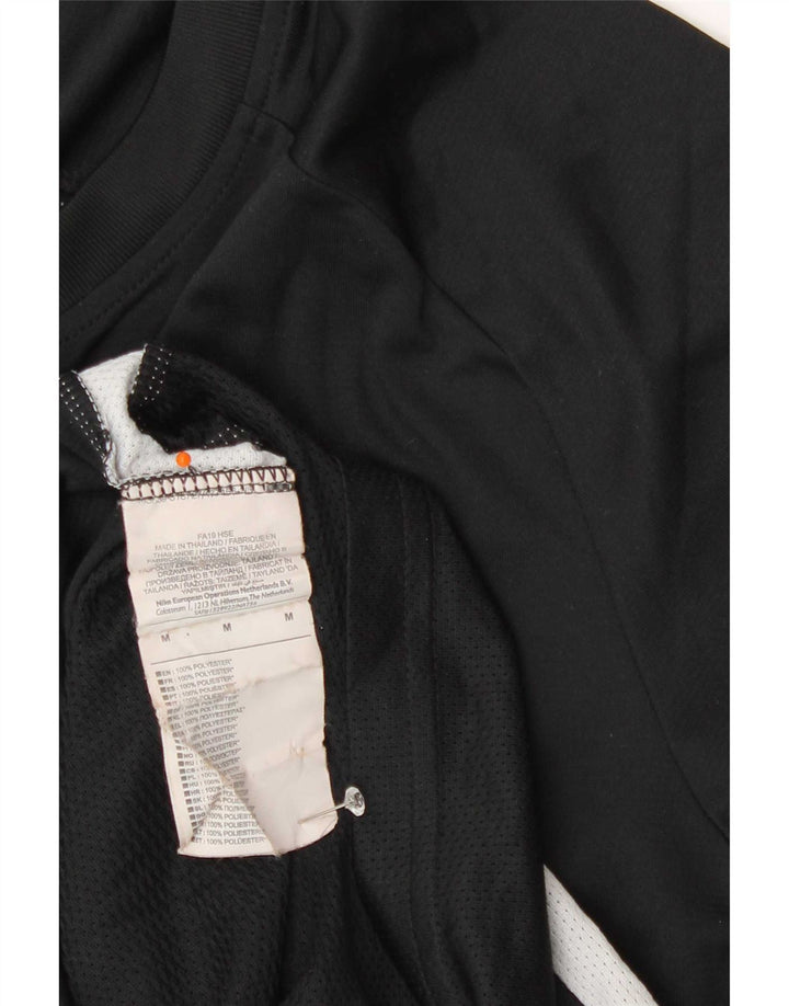 Tricou pentru bărbați Nike Top Mediu Negru Poliester Bloc de culoare
