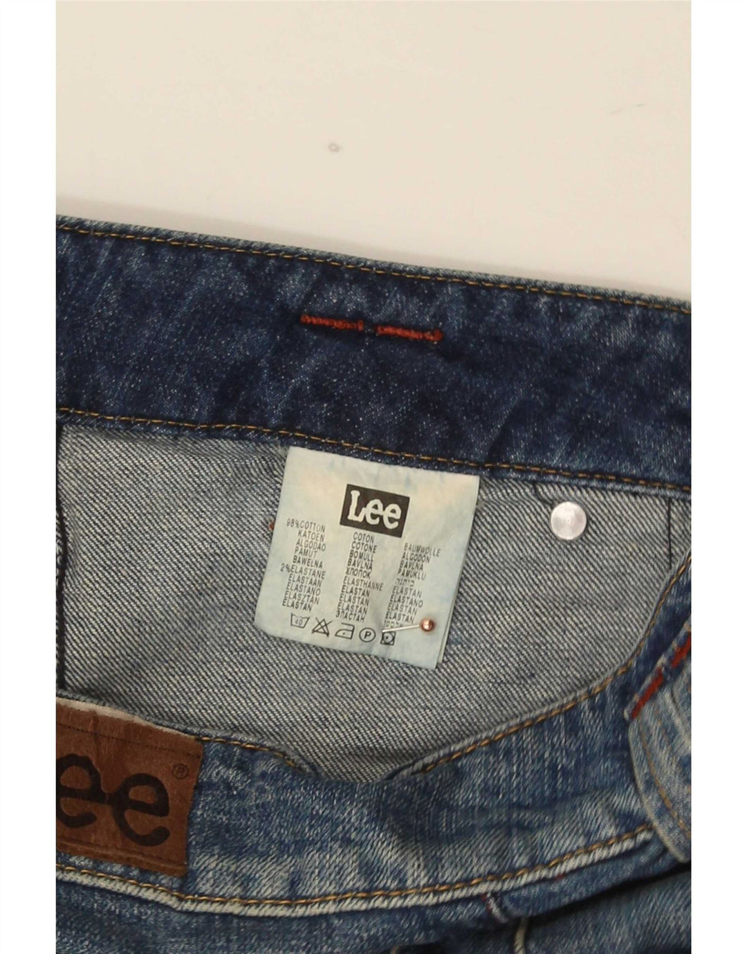 Blugi Lee Bootcut pentru femei W27 L35 Bumbac albastru