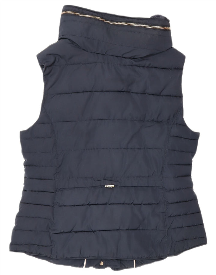 Gilet căptușit pentru femei Monsoon UK 14 Medium Bleumarin Poliester