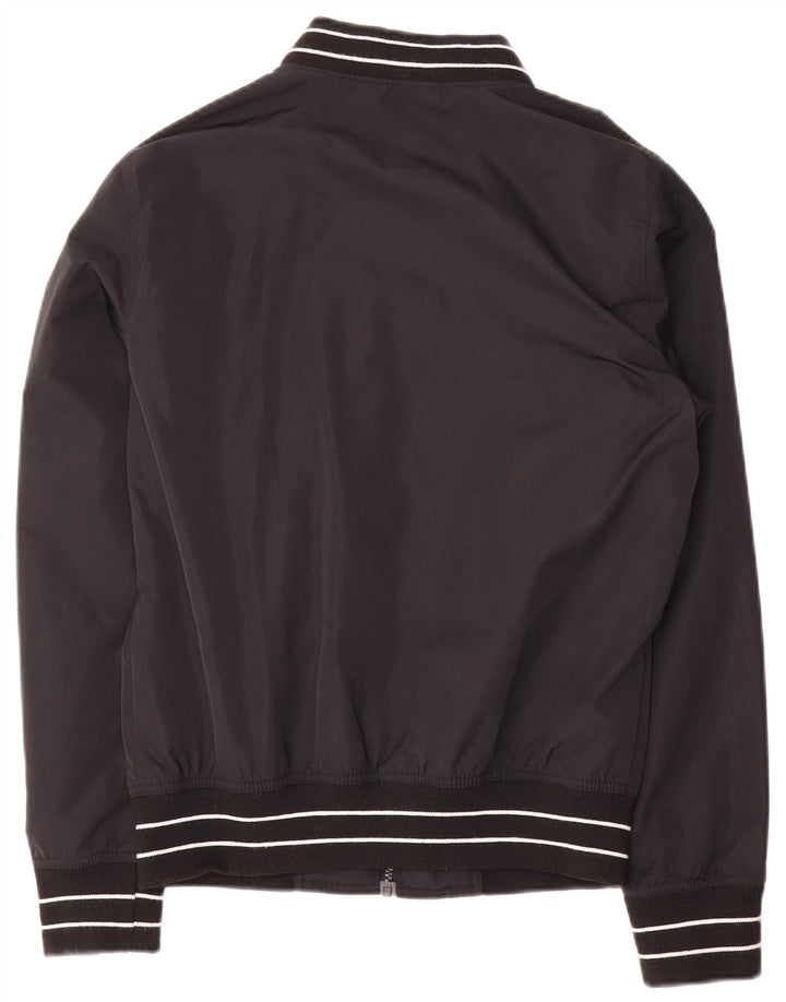 Bomber Hollister pentru bărbați UK 34 XS Poliester cu dungi negre