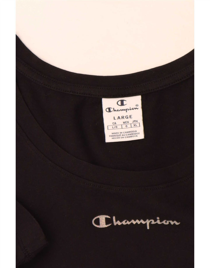 Tricou pentru bărbați Champion Top mare negru