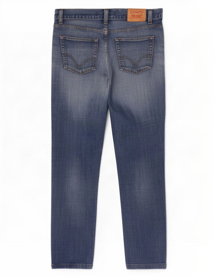 Blugi pentru bărbați Levi's 512 Bootcut W33 L31 Bumbac albastru
