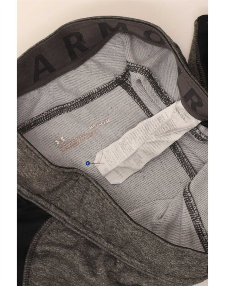 Pantaloni scurți sport Under Armour pentru femei UK 14 Medium Gri Poliester color bloc