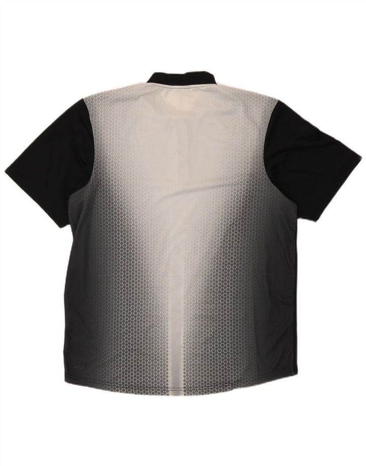 Tricou pentru bărbați NIKE Dri Fit Top UK 39/41 Medium Black Spot Poliester