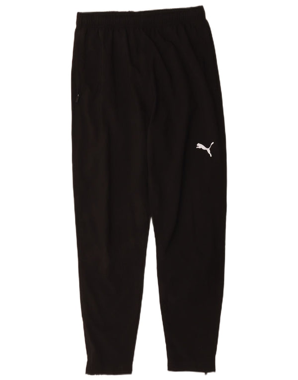 Puma Womens Tracksuit Trousers UK 10 Small Black Polyester