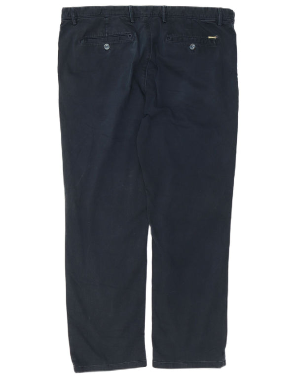 MASSIMO DUTTI Pantaloni chino drepți pentru bărbați EU 46 XL W36 L27 bleumarin