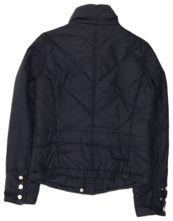 Jachetă căptușită pentru femei Tommy Hilfiger UK 10 Small, bleumarin, poliester