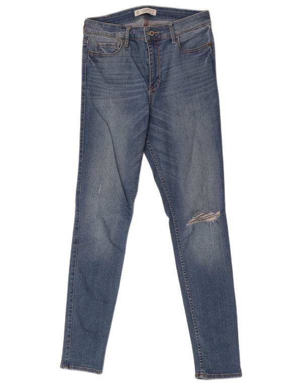 Blugi skinny pentru femei Abercrombie & Fitch W30 L31 Bumbac albastru